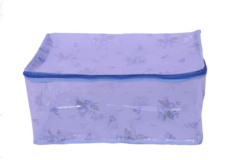Annika Designer Saree Cover Ahsc9002  (Blue)