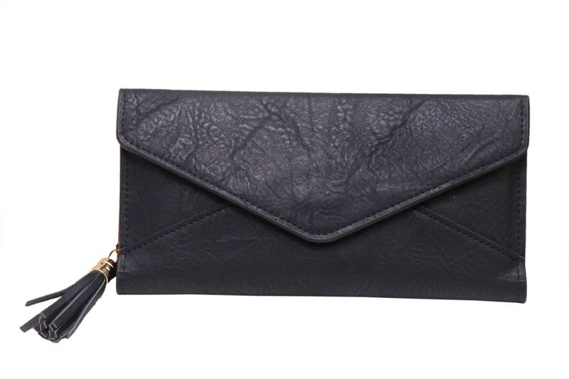 Casual Black Clutch  (Pack of: 2)