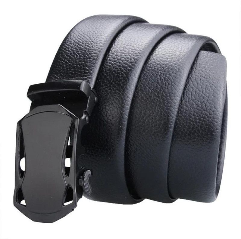 Men Casual, Party, Evening, Formal Black Synthetic Belt