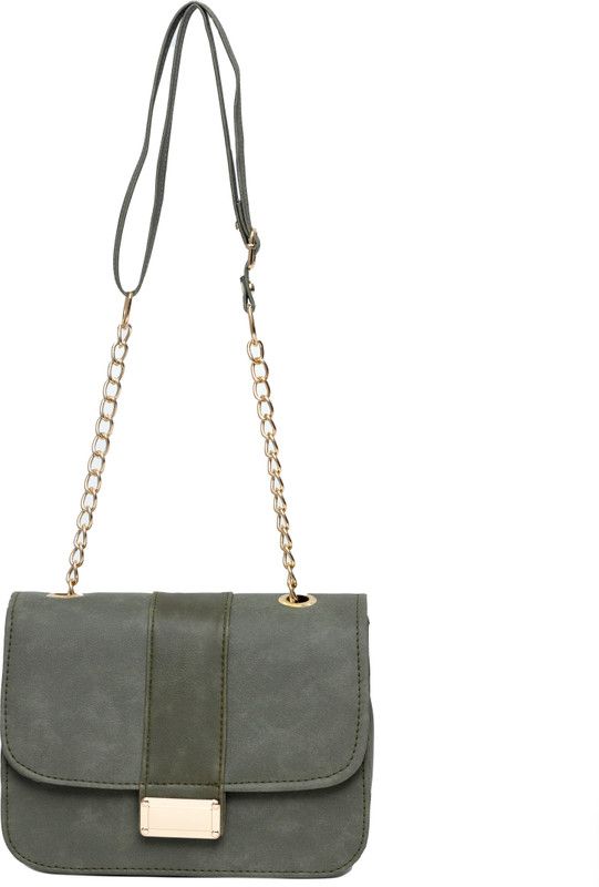 Green Sling Bag Stylish Sling Bag For Girls & Women