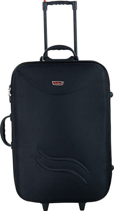 Medium Check-in Suitcase (60 cm) - Travel Suitcase 22 Inch Trolley Bag/Suitcase Bag Number Lock With 3 Wheels - Black