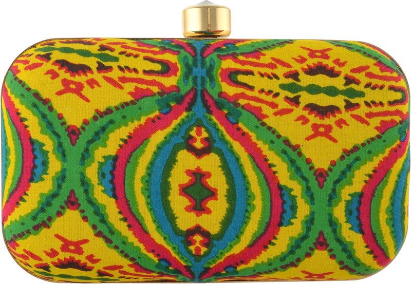 Casual Yellow Clutch - Mini