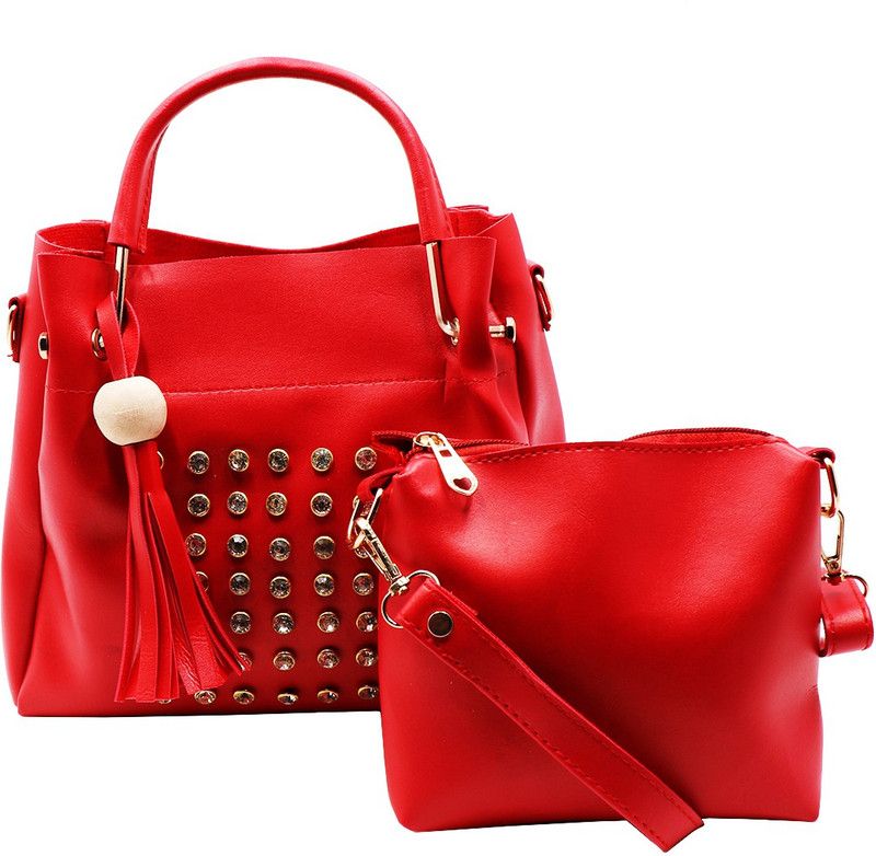 Red Women Messenger Bag - Extra Large