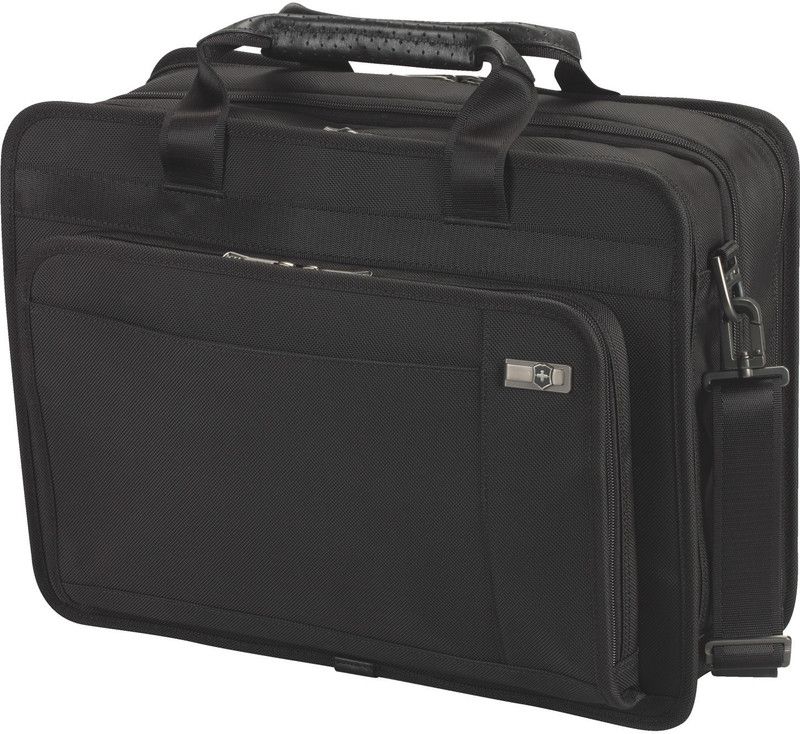 Parliament 15 Medium Briefcase - For Men & Women  (Black)
