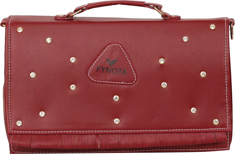 Maroon, Red Boys & Girls Sling Bag - Medium