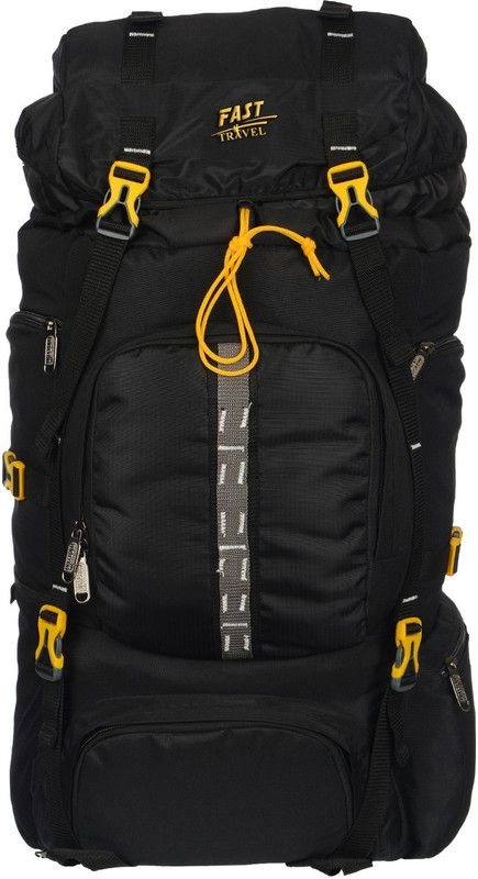 Trekking Hiking Travel Mountain Bag Rucksack - 90 L  (Black)