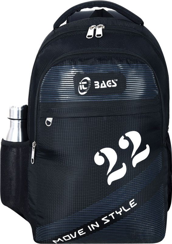 Large 40 L Backpack Large 40 L Casual Trendy Laptop Backpack School/College Bags For Men And Women  (Black)