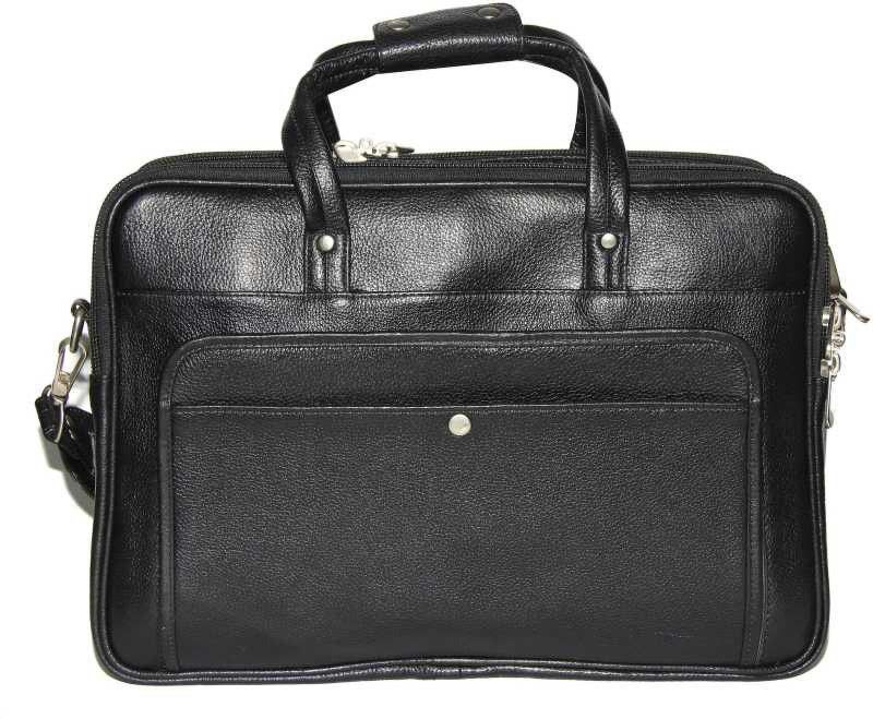 16 inch Laptop Messenger Bag  (Black)