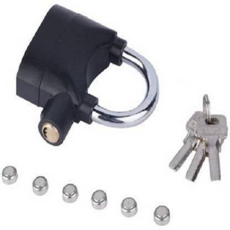 COSMETOCITY ALARM LOCK Safety Lock  (Black)