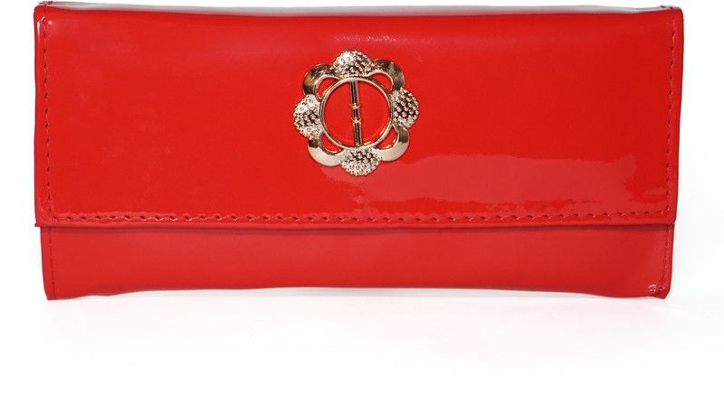 Casual, Formal Red Clutch - Regular Size