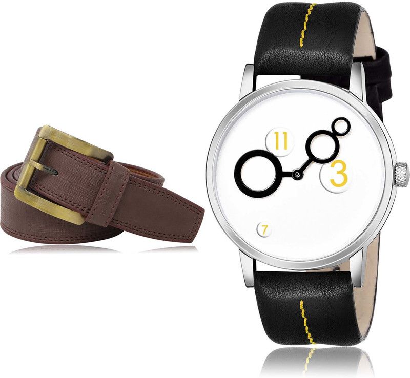 NIKOLA Belt  (Brown, Black)