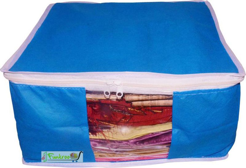Ajabh High Qulity Pack of 1pcsmultipurpose 9inch" saree/garments cover skcp0082  (Blue)