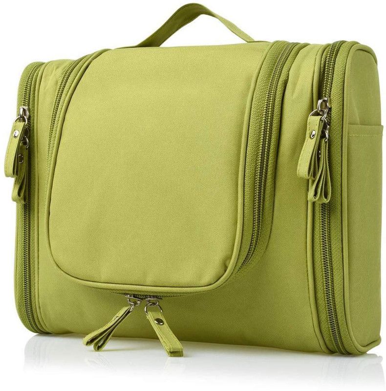 RIANZ Travelling Toiletry Bag for Men and Women/Travel Bag/Multi-Function Organizer for Makeup & Cosmetic & Shaving Kit Travel Toiletry Kit  (Green)