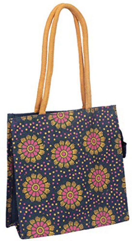 Men & Women Blue, Pink, Yellow Hand-held Bag - Regular Size