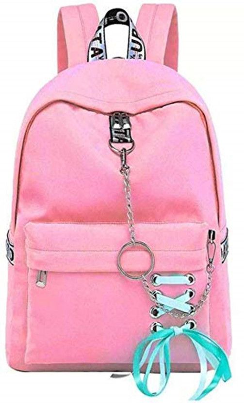 Small 15 L Backpack RIBBON BACKPACK  (Pink)