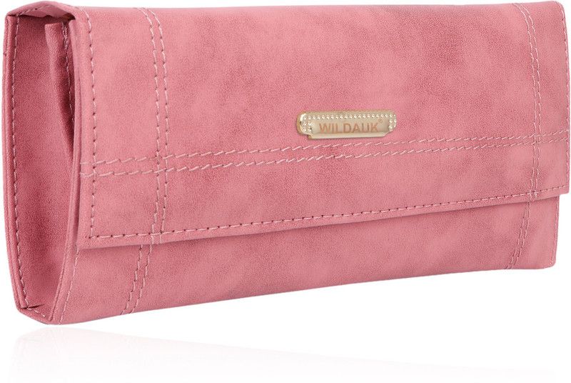 Party, Formal, Casual Pink Clutch - Regular Size