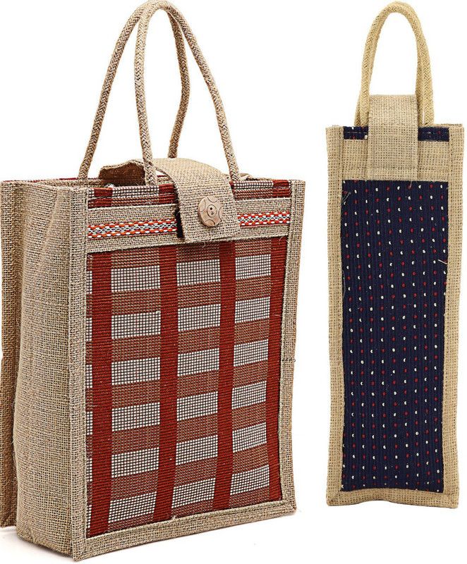 Men & Women Blue Tote - Mini  (Pack of: 2)