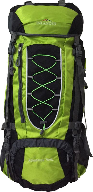 Inlander 1010 Green Sport bag  (Green, Rucksack)