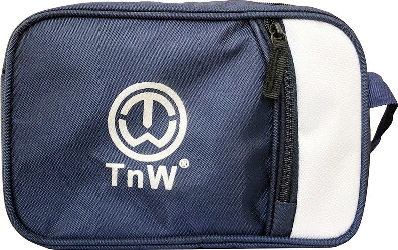 TnW Trendy Kit Bag Travel Shaving Kit  (Blue, White)