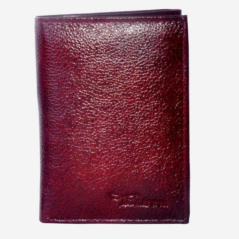 Men Formal, Casual Brown Genuine Leather Wallet - Mini  (7 Card Slots)