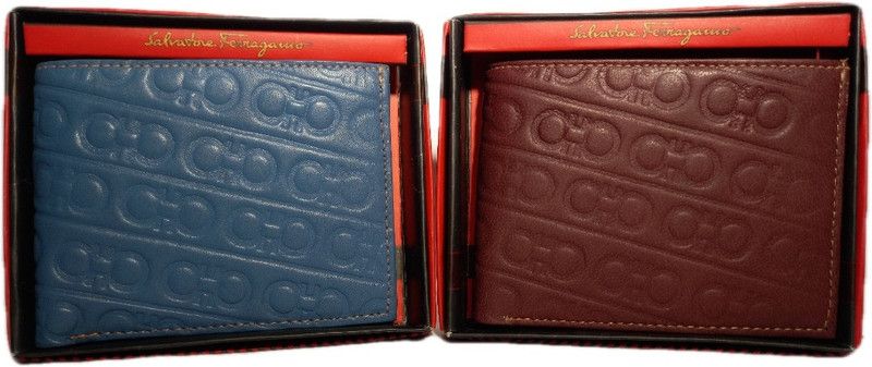 Men Wallet  (8 Card Slots, Pack of 2)