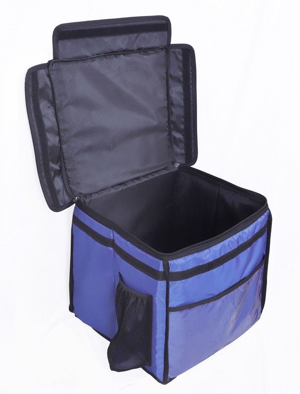 Large 32 L Backpack FOOD MEAL GROCERY DELIVERY BAG BIKE CARRY ECOMMERCE BACKPACK CAKE MILK  (Blue)