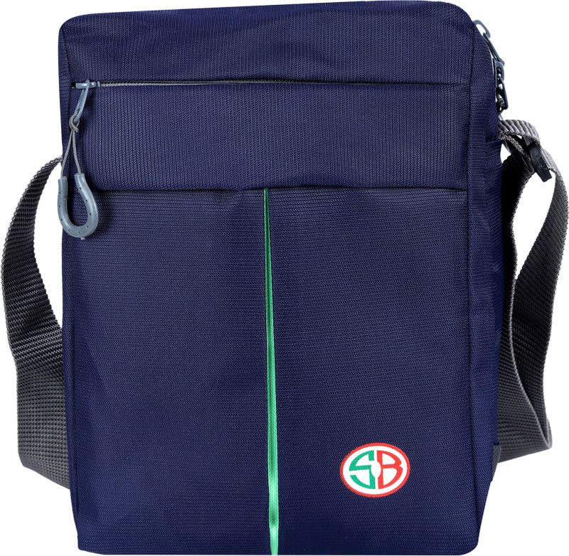 Blue Men & Women Sling Bag - Mini