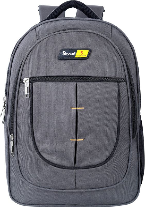 Medium 30 L Backpack Waterproof & Trendy Laptop Backpack For College And Office Use(S-915-G)  (Grey)