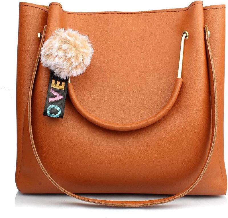 Women Tan, Brown Hand-held Bag