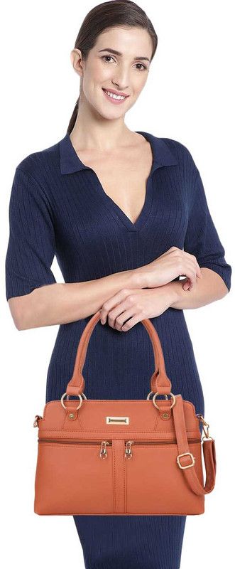 Women Tan Handbag