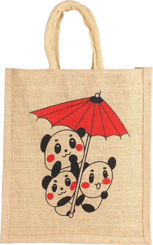 Men & Women Beige Tote - Mini