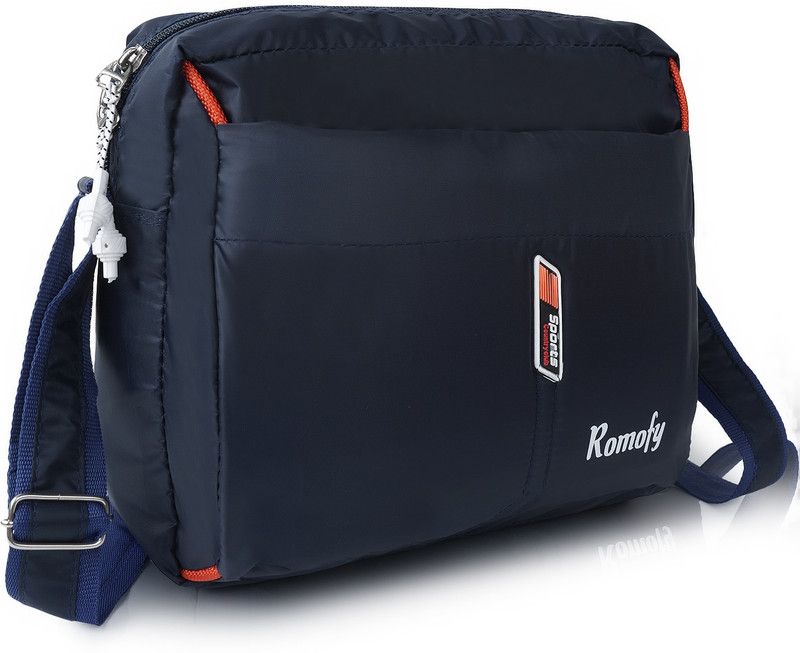 Blue Men Sling Bag