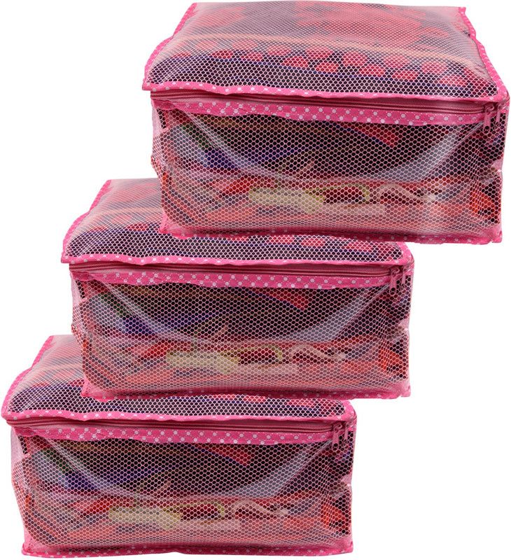 Apratim saree cover zsfsrt7o dr76878u  (Pink)