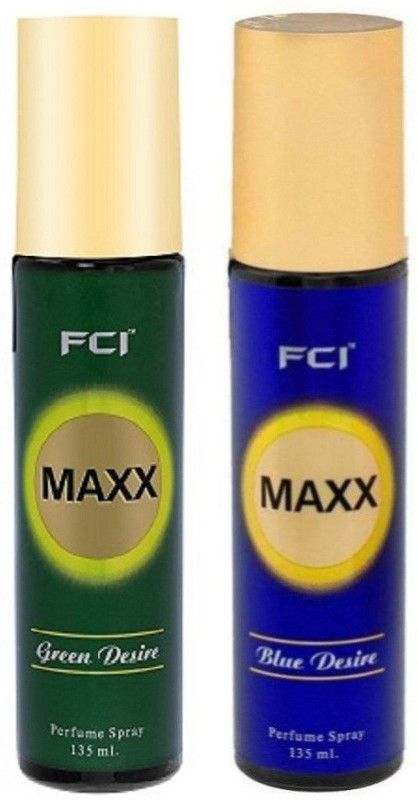 maxxcode Perfume Bottle Green, Blue