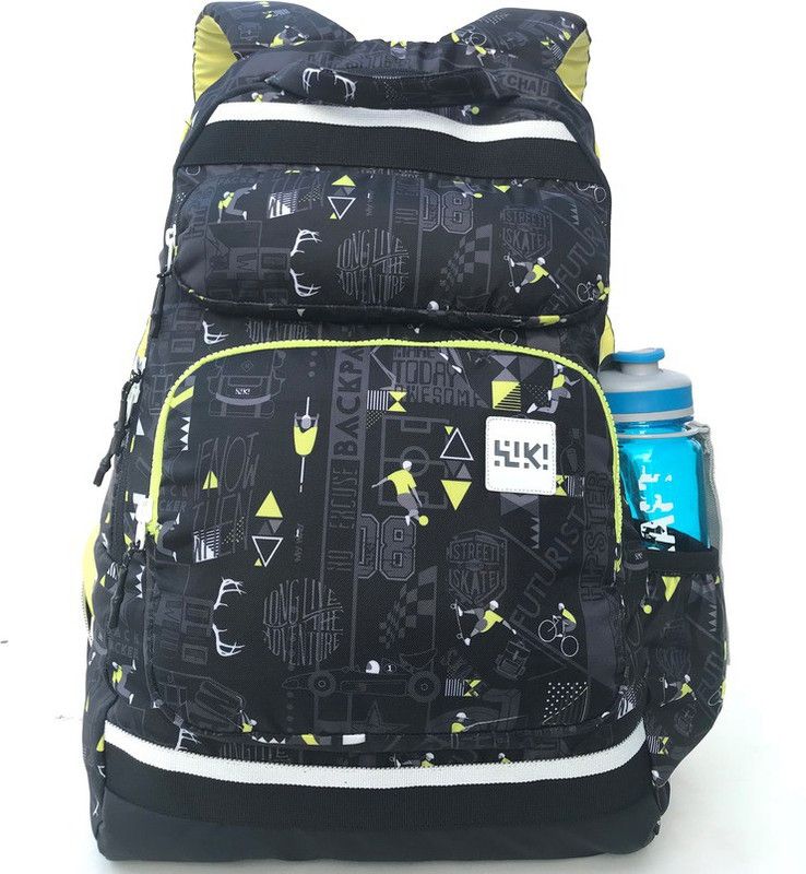 Large 39 L Backpack Toss  (Black)