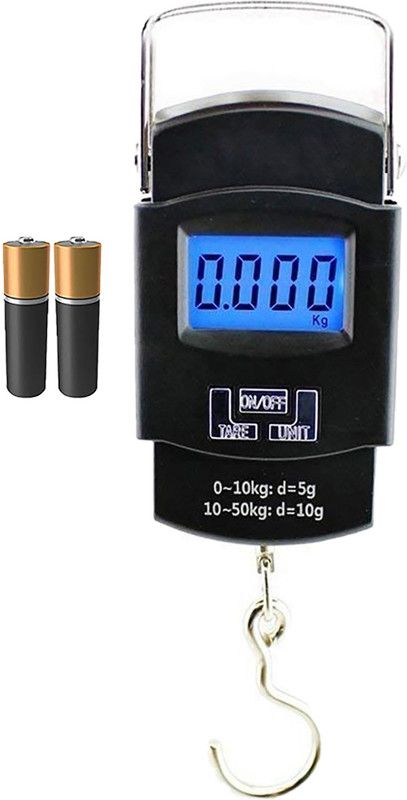 Kelo Digital Luggage Weighing Scale- luggage weight scale 238/KKaj Weighing Scale  (Black)