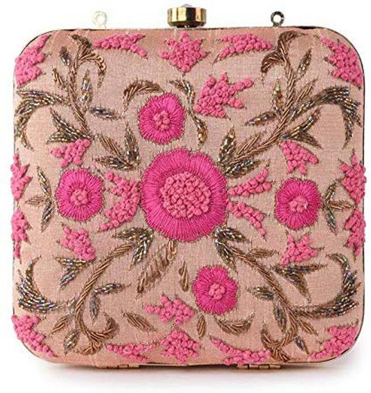 Casual, Party Peach Clutch