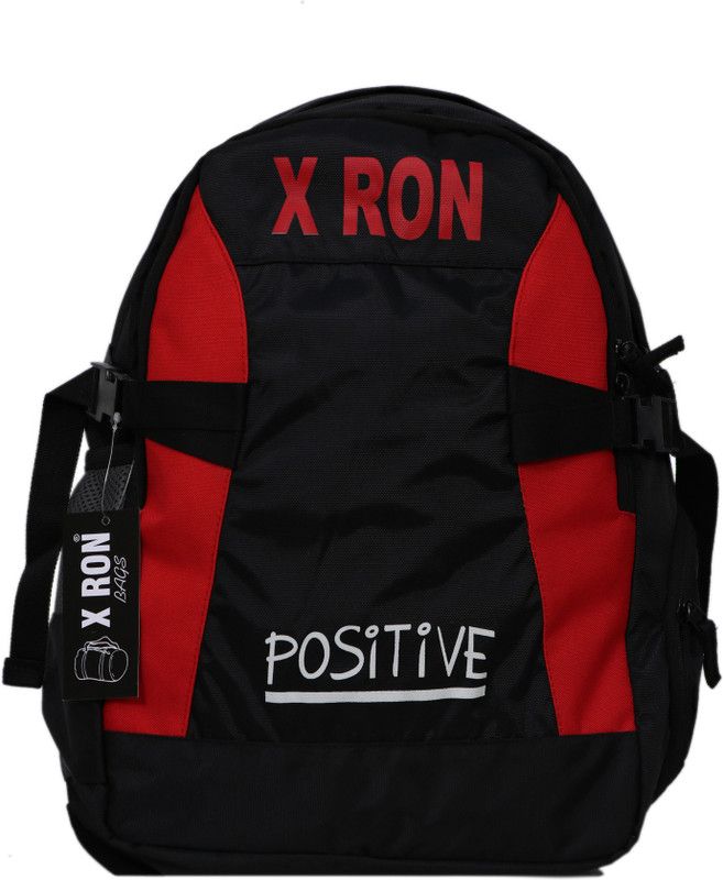 Medium 28 L Laptop Backpack Back pack for multi use .  (Black, Red)