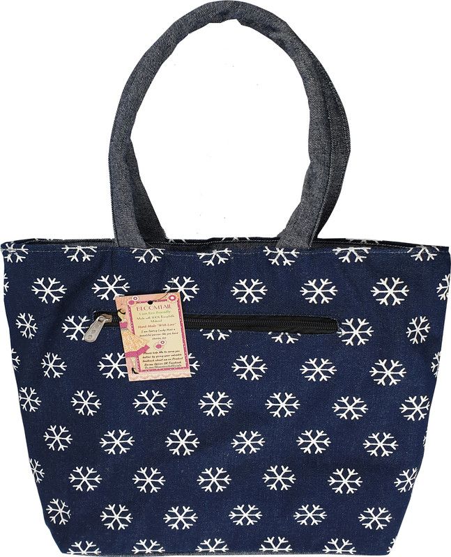 Women Blue Hand-held Bag - Extra Spacious
