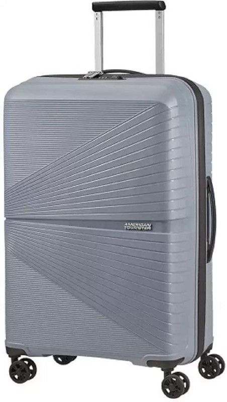 Medium Cabin & Check-in Set (67 cm) - AMT AIRCONIC 67 CM COOL GREY (MEDIUM) - Grey
