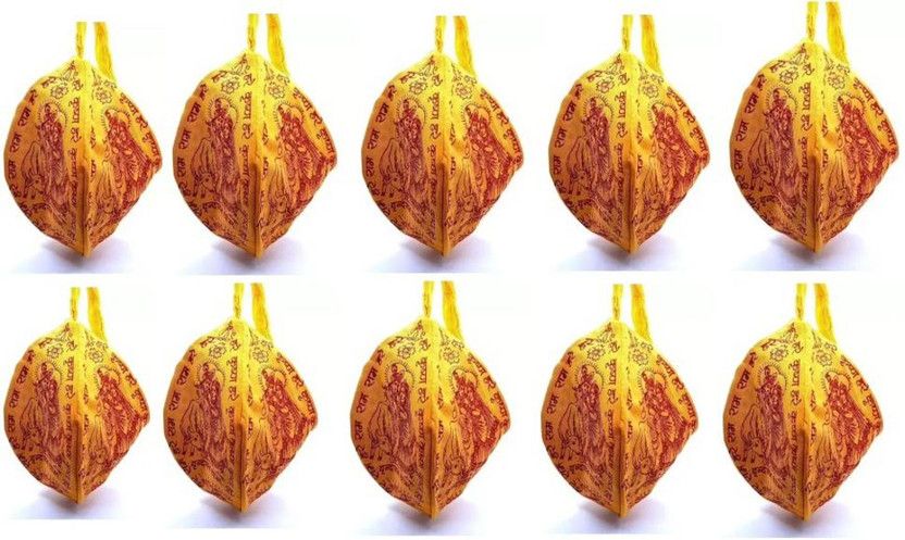 Women Yellow Potli  (Pack of 10)