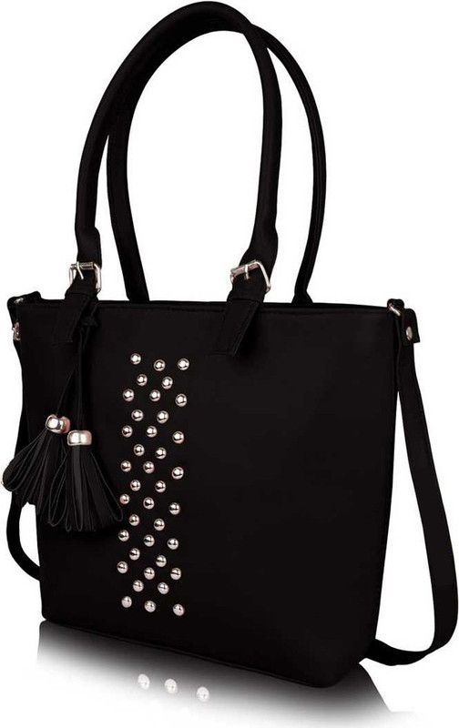 Women Black Messenger Bag - Extra Spacious