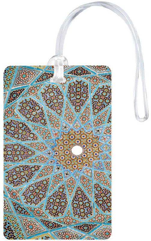 woopme Abstract Pattern TAG-114 Luggage Tag  (Multicolor)