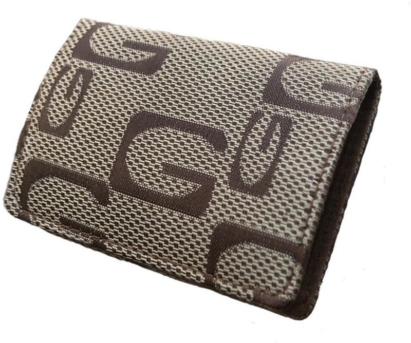 Ridhivridhi Metal Stylish Visiting Credit/Debit Men Women 20 Card Holder  (Set of 1, Brown)