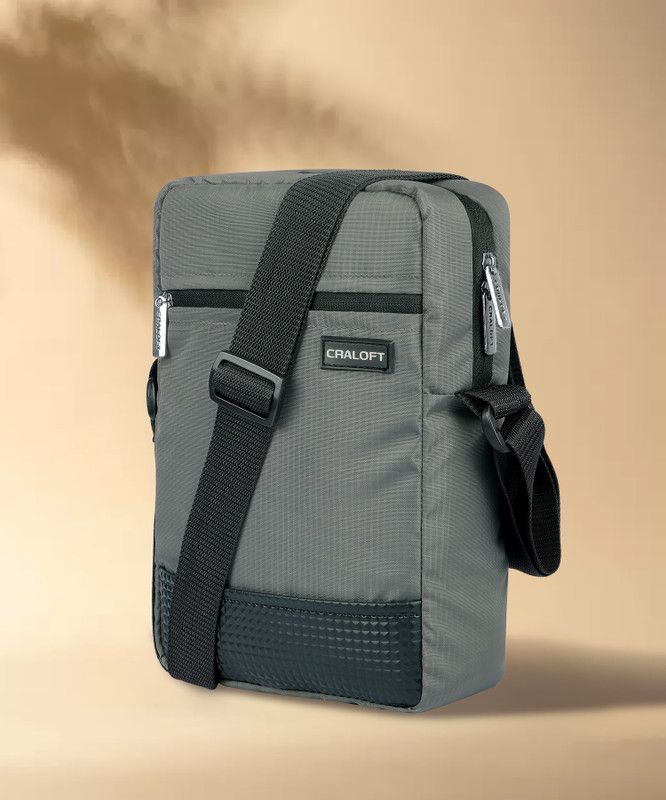Grey Men Sling Bag