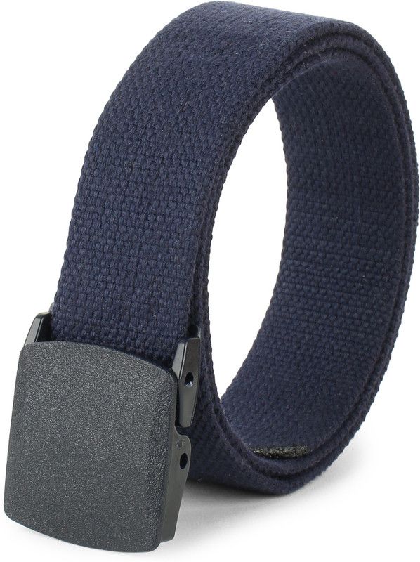 Men Casual, Formal, Party Blue Nylon, Canvas Belt