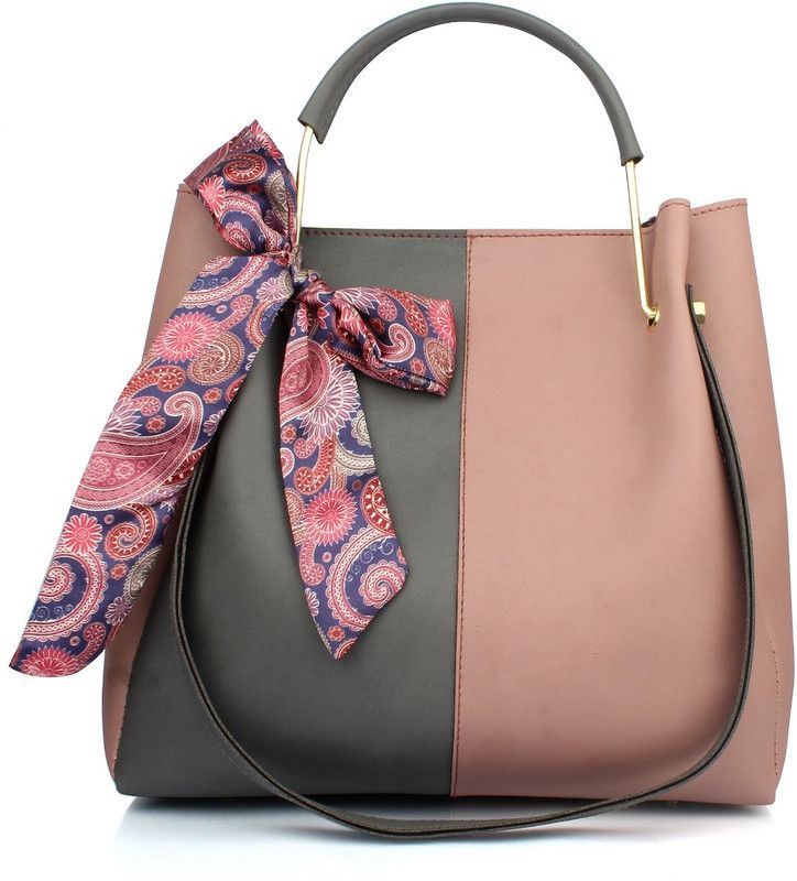 Women Pink, Grey Handbag