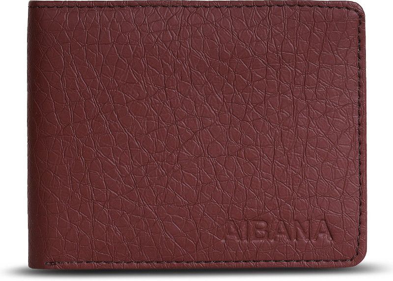 Men & Women Trendy, Travel, Formal Brown Artificial Leather Wallet  (4 Card Slots)