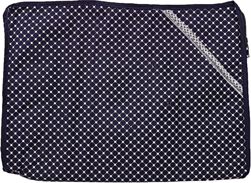 KUBER INDUSTRIES Saree Cover Set of 6 Pcs Cotton Saree Cover (Dark Blue) Set of 6 Pcs CTKTC0935  (Blue)