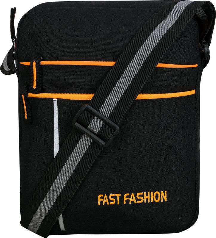 Orange Men & Women Sling Bag - Medium